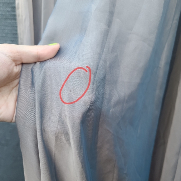 La Femme | Lace & Satin A-Line Gown In Cocoa Size 6 NWT Flawed - Picture 15 of 16